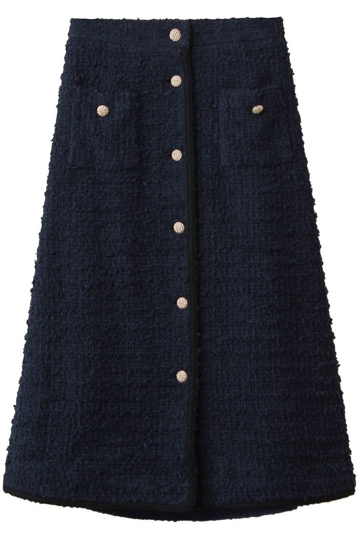 【エムダブリュー/MW】のFRINGE ツイード スカート インテリア・キッズ・メンズ・レディースファッション・服の通販 founy(ファニー) https://founy.com/ ファッション Fashion レディースファッション Fashion for Women スカート Skirts ロングスカート Long Skirts / Maxi & Midi Skirts ツイード Twill, Twill Weave フランス France, French フリンジ Fringe, Tassel フロント Front, Front Design ロング Long, Long-Length |ID: prp329100004926541 ipo3291000000036966067