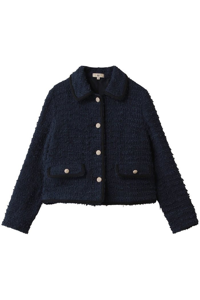【エムダブリュー/MW】のFRINGE ツイード ジャケット インテリア・キッズ・メンズ・レディースファッション・服の通販 founy(ファニー) https://founy.com/ ファッション Fashion レディースファッション Fashion for Women アウター Coat / Outerwear Collection レディースジャケット・軽アウター Jackets クラシカル Classical, Vintage-Inspired コンパクト Compact, Small Size ショート Short, Short Length ジャケット Jacket, Outerwear ツイード Twill, Twill Weave フランス France, French フリンジ Fringe, Tassel フレア Flare, Flared ボトム Bottoms, Lower Wear リュクス Luxury, Elegant, High-End, Chic |ID: prp329100004926542 ipo3291000000036966076