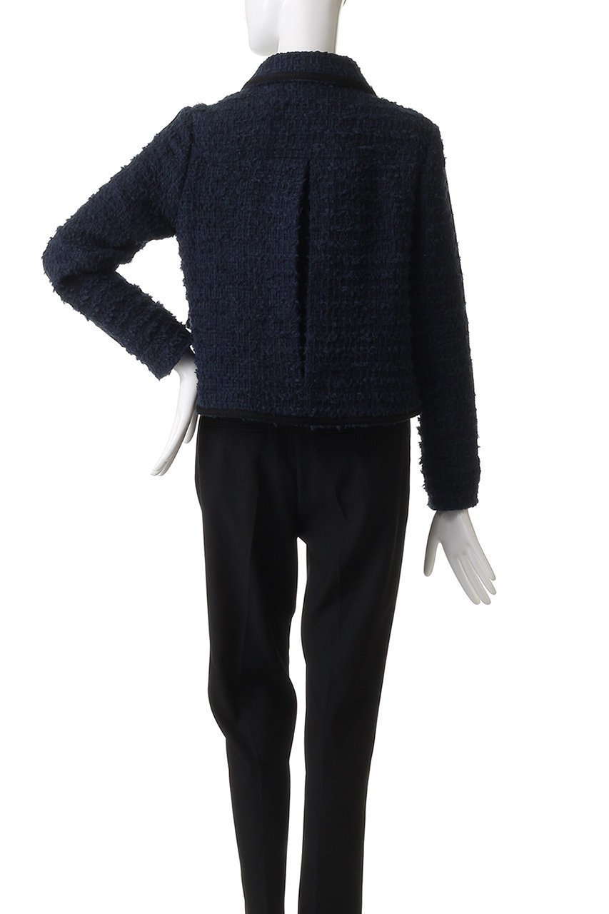 【エムダブリュー/MW】のFRINGE ツイード ジャケット 人気、トレンドファッション・服の通販 founy(ファニー) 　ファッション　Fashion　レディースファッション　Fashion for Women　アウター　Coat / Outerwear Collection　レディースジャケット・軽アウター　Jackets　クラシカル　Classical, Vintage-Inspired　コンパクト　Compact, Small Size　ショート　Short, Short Length　ジャケット　Jacket, Outerwear　ツイード　Twill, Twill Weave　フランス　France, French　フリンジ　Fringe, Tassel　フレア　Flare, Flared　ボトム　Bottoms, Lower Wear　リュクス　Luxury, Elegant, High-End, Chic　other-4|ID: prp329100004926542 ipo3291000000036966080