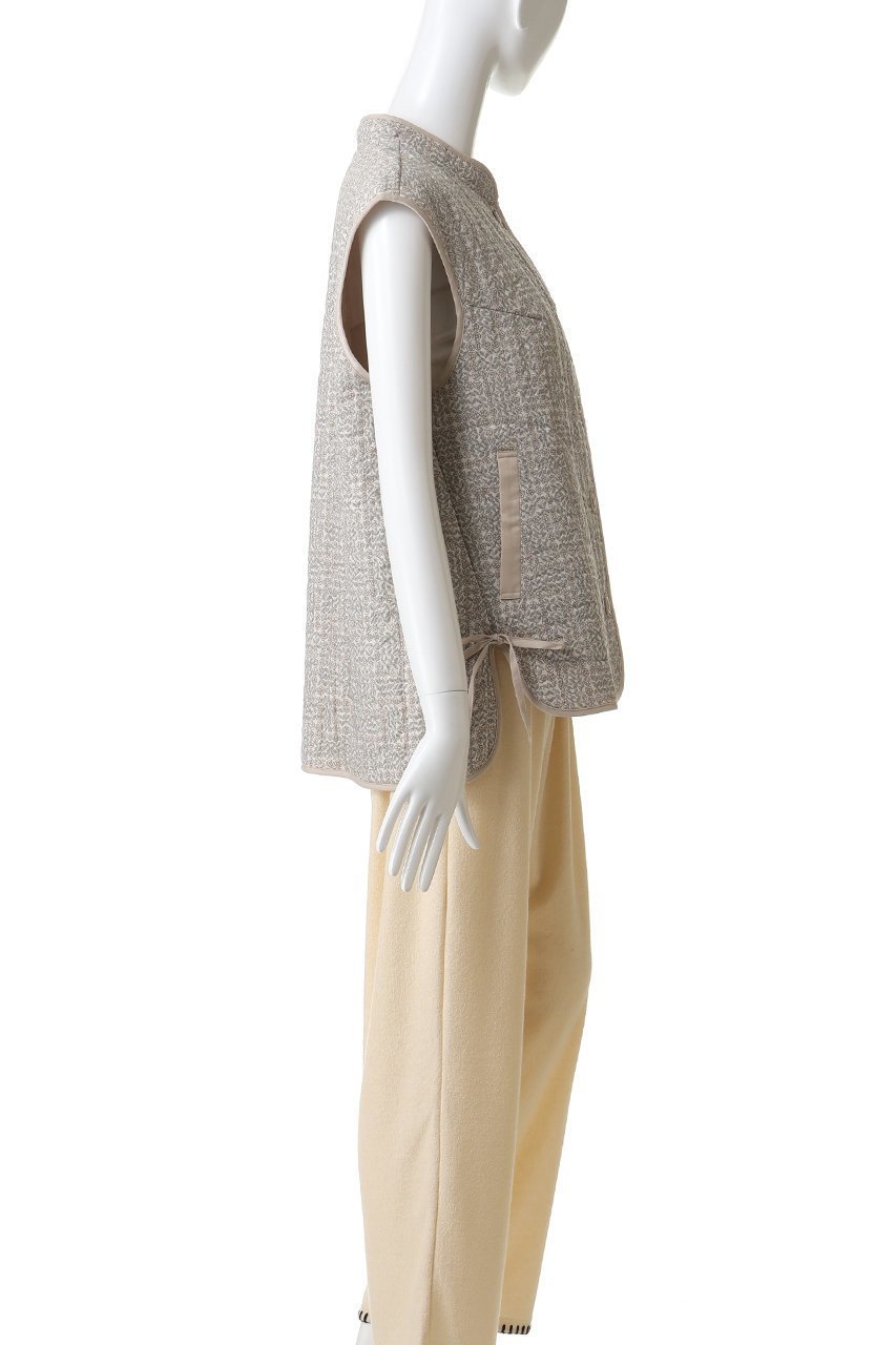 【キッドブルー/KID BLUE】のLIBERTYキルトベスト 人気、トレンドファッション・服の通販 founy(ファニー) 　ファッション　Fashion　レディースファッション　Fashion for Women　アウター　Coat / Outerwear Collection　レディースジャケット・軽アウター　Jackets　キルティング　Quilted, Quilting　キルト　Quilt, Quilted Fabric　ジャケット　Jacket, Outerwear　ストライプ　Stripe, Striped Pattern　パイピング　Piping, Trim Design　ベスト　Vest, Waistcoat　リボン　Ribbon, Bow　リラックス　Relax, Relaxed Fit　other-3|ID: prp329100004926549 ipo3291000000036966134