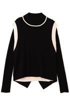 【アドーア/ADORE】のレイヤードニット 人気、トレンドファッション・服の通販 founy(ファニー) ファッション Fashion レディースファッション Fashion for Women トップス・カットソー Cut & Sew Tops ニット Knit Tops & Sweaters カジュアルプルオーバー・ニットトップス Pullovers & Knit Tops / Casual Pullovers なめらか Smooth, Silky Texture シルク Silk, 100% Silk シンプル Simple, Minimal ベスト Vest, Waistcoat エレガント 上品 Elegant thumbnail ブラック|ID: prp329100004926564 ipo3291000000036966241