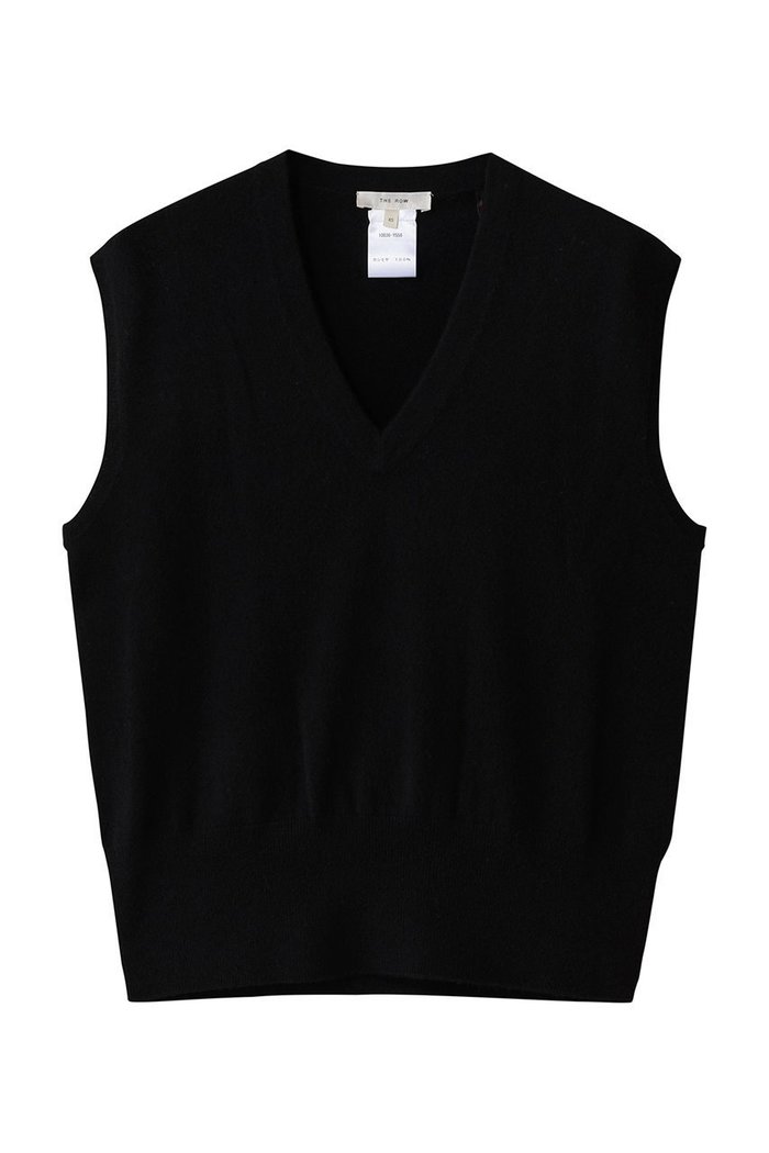 【ザ ロウ/THE ROW】のLEVI TOP インテリア・キッズ・メンズ・レディースファッション・服の通販 founy(ファニー) https://founy.com/ ファッション Fashion レディースファッション Fashion for Women トップス・カットソー Cut & Sew Tops ニット Knit Tops & Sweaters カジュアルプルオーバー・ニットトップス Pullovers & Knit Tops / Casual Pullovers フォルム Silhouette, Form ベスト Vest, Waistcoat |ID: prp329100004926566 ipo3291000000036966257