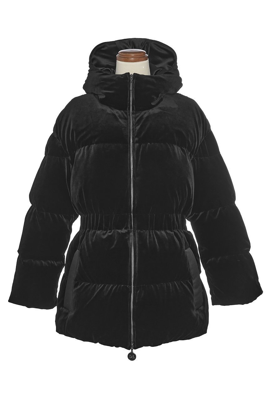 【デイジーリン/DAISY LIN】のDaisy Velour × Satin “Luxe Down” 人気、トレンドファッション・服の通販 founy(ファニー) 　ファッション　Fashion　レディースファッション　Fashion for Women　アウター　Coat / Outerwear Collection　コート・ロングコート・ピーコート　Long Coats, Peacoats & More　なめらか　Smooth, Silky Texture　エレガント 上品　Elegant　サテン　Satin, Glossy Fabric　ダウン　Down, Puffer　ハイネック　High Neck, Mock Neck　ベロア　Velour, Soft Velvet　ポケット　Pocket, Pocket Detail　ラグジュアリー　Luxury, Elegant　冬　Winter / This Winter　 other-1|ID: prp329100004926570 ipo3291000000036966284