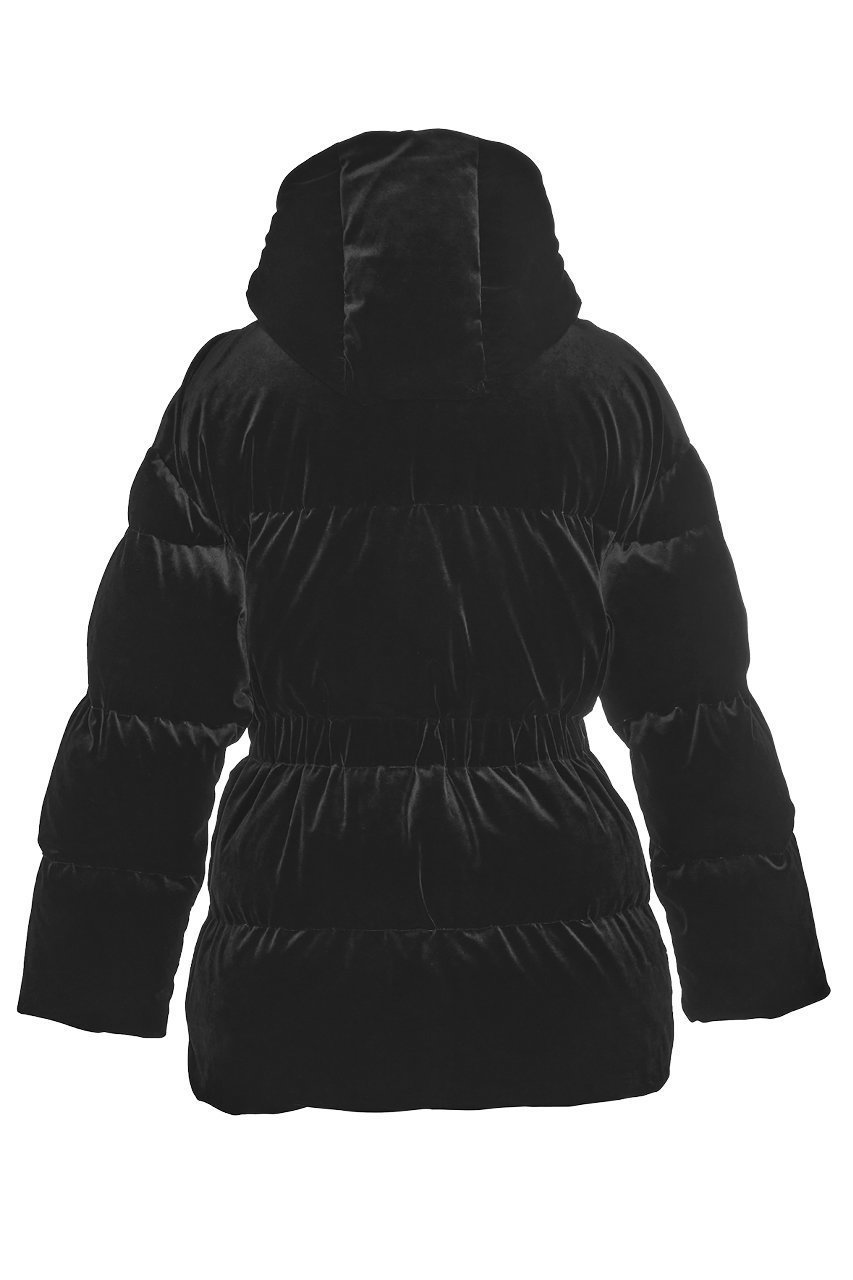 【デイジーリン/DAISY LIN】のDaisy Velour × Satin “Luxe Down” 人気、トレンドファッション・服の通販 founy(ファニー) 　ファッション　Fashion　レディースファッション　Fashion for Women　アウター　Coat / Outerwear Collection　コート・ロングコート・ピーコート　Long Coats, Peacoats & More　なめらか　Smooth, Silky Texture　エレガント 上品　Elegant　サテン　Satin, Glossy Fabric　ダウン　Down, Puffer　ハイネック　High Neck, Mock Neck　ベロア　Velour, Soft Velvet　ポケット　Pocket, Pocket Detail　ラグジュアリー　Luxury, Elegant　冬　Winter / This Winter　other-2|ID: prp329100004926570 ipo3291000000036966286