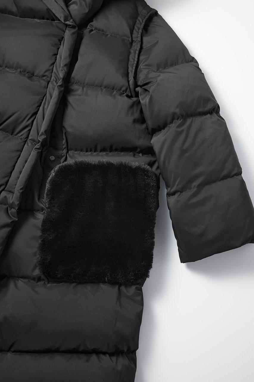 【デイジーリン/DAISY LIN】の2WAY Coat “Travel Down” 人気、トレンドファッション・服の通販 founy(ファニー) 　ファッション　Fashion　レディースファッション　Fashion for Women　アウター　Coat / Outerwear Collection　コート・ロングコート・ピーコート　Long Coats, Peacoats & More　エレガント 上品　Elegant　ダウン　Down, Puffer　ドット　Polka Dot, Dot Pattern　フロント　Front, Front Design　ベスト　Vest, Waistcoat　ポケット　Pocket, Pocket Detail　防寒　Cold Protection, Winter-Ready　リアル　Real, Realistic　ロング　Long, Long-Length　旅行　Travel　other-7|ID: prp329100004926571 ipo3291000000036966300