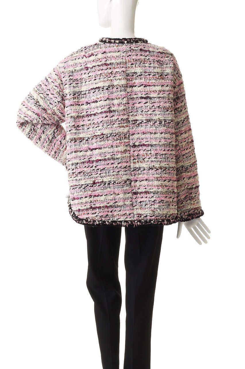 【ルール ロジェット/leur logette】のツイードジャケット 人気、トレンドファッション・服の通販 founy(ファニー) 　ファッション　Fashion　レディースファッション　Fashion for Women　アウター　Coat / Outerwear Collection　レディースジャケット・軽アウター　Jackets　ジャケット　Jacket, Outerwear　ツイード　Twill, Twill Weave　トリミング　Trimming, Decorative Edge　フランス　France, French　ブレード　Braid, Decorative Trim　ポケット　Pocket, Pocket Detail　エレガント 上品　Elegant　定番　Standard, Basic Item　手編み　Hand-Knitted, Handmade Knit　A/W・秋冬　Autumn/Winter　other-4|ID: prp329100004926575 ipo3291000000036966328