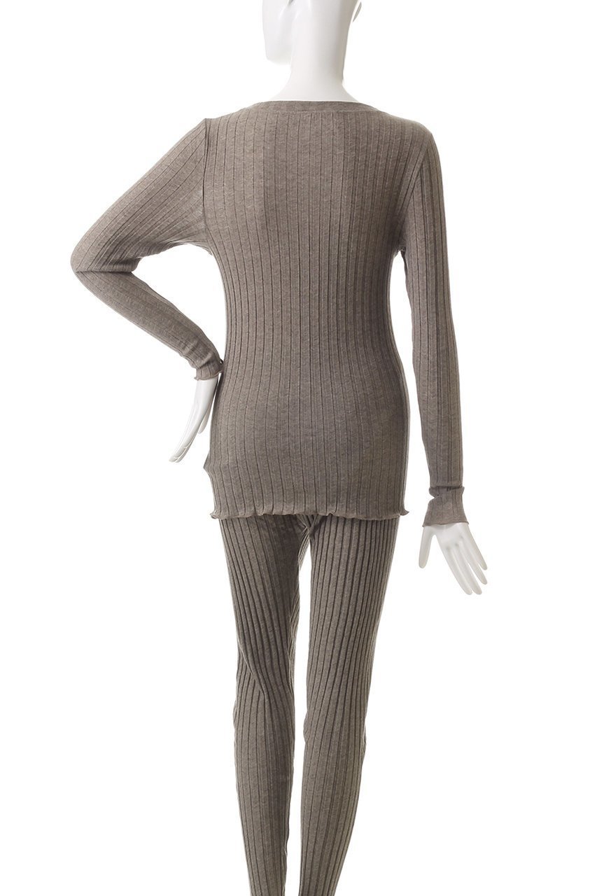 【プリスティン/PRISTINE】のフォレストグレイクループルオーバー 人気、トレンドファッション・服の通販 founy(ファニー) 　ファッション　Fashion　レディースファッション　Fashion for Women　トップス・カットソー　Cut & Sew Tops　ニット　Knit Tops & Sweaters　カジュアルプルオーバー・ニットトップス　Pullovers & Knit Tops / Casual Pullovers　なめらか　Smooth, Silky Texture　インナー　Innerwear　シンプル　Simple, Minimal　チューブ　Tube, Tube Top　リブニット　Rib Knit, Ribbed Knit　エレガント 上品　Elegant　A/W・秋冬　Autumn/Winter　長袖　Long Sleeve, Full Sleeve　other-4|ID: prp329100004926576 ipo3291000000036966337