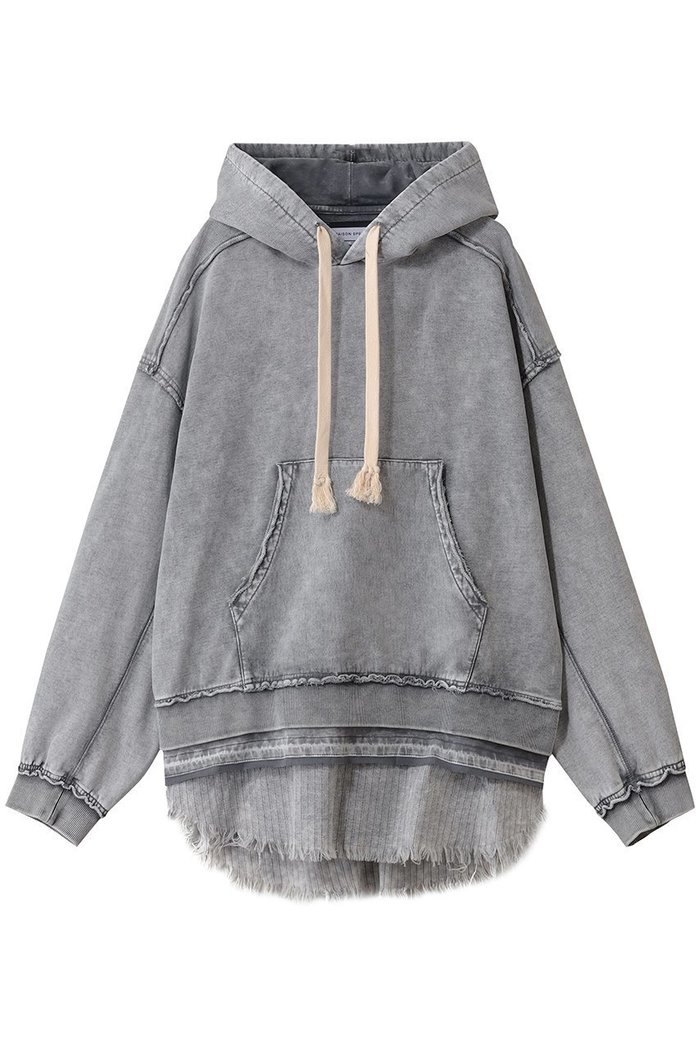 【メゾンスペシャル/MAISON SPECIAL】の【UNISEX】ダメージレイヤードフーディーPO インテリア・キッズ・メンズ・レディースファッション・服の通販 founy(ファニー) https://founy.com/ ファッション Fashion レディースファッション Fashion for Women アウター Coat / Outerwear Collection トップス・カットソー Cut & Sew Tops シャツ・ブラウス・オフィスカジュアル Elegant Blouses & Button-Ups レディースパーカー・カジュアルフーディー Casual Hoodies & Sweatshirts ロングTシャツ・Tシャツ Longline T-Shirts & Tees ベスト&ジレ / 重ね着スタイル Vests & Gilets スウェット・クルーネックトップス Sweatshirts & Crewnecks / Relaxed Fit Sweat Tops カットソー・ベーシックTシャツ Cut-and-Sewn Tops / Stretch Tees & Basics ユニセックス Unisex, Genderless カットソー Cut and Sewn Top シンプル Simple, Minimal スリーブ Sleeve, Long Sleeve / Short Sleeve ドッキング Docking, Mixed Material ロング Long, Long-Length |ID: prp329100004926596 ipo3291000000036966482