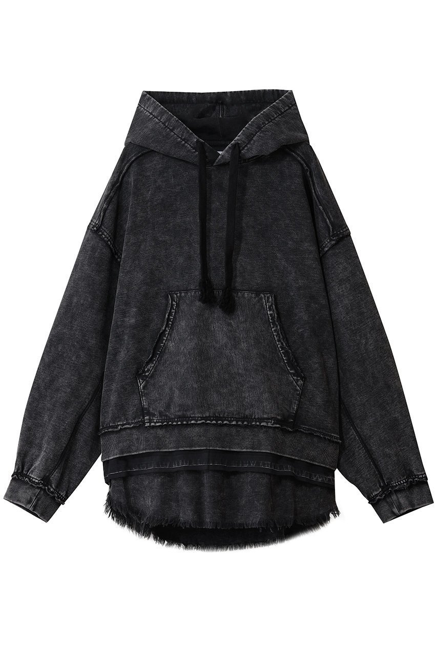 【メゾンスペシャル/MAISON SPECIAL】の【UNISEX】ダメージレイヤードフーディーPO インテリア・キッズ・メンズ・レディースファッション・服の通販 founy(ファニー) 　ファッション　Fashion　レディースファッション　Fashion for Women　アウター　Coat / Outerwear Collection　トップス・カットソー　Cut & Sew Tops　シャツ・ブラウス・オフィスカジュアル　Elegant Blouses & Button-Ups　レディースパーカー・カジュアルフーディー　Casual Hoodies & Sweatshirts　ロングTシャツ・Tシャツ　Longline T-Shirts & Tees　ベスト&ジレ / 重ね着スタイル　Vests & Gilets　スウェット・クルーネックトップス　Sweatshirts & Crewnecks / Relaxed Fit Sweat Tops　カットソー・ベーシックTシャツ　Cut-and-Sewn Tops / Stretch Tees & Basics　ユニセックス　Unisex, Genderless　カットソー　Cut and Sewn Top　シンプル　Simple, Minimal　スリーブ　Sleeve, Long Sleeve / Short Sleeve　ドッキング　Docking, Mixed Material　ロング　Long, Long-Length　BLK(ブラック)|ID: prp329100004926596 ipo3291000000036966484