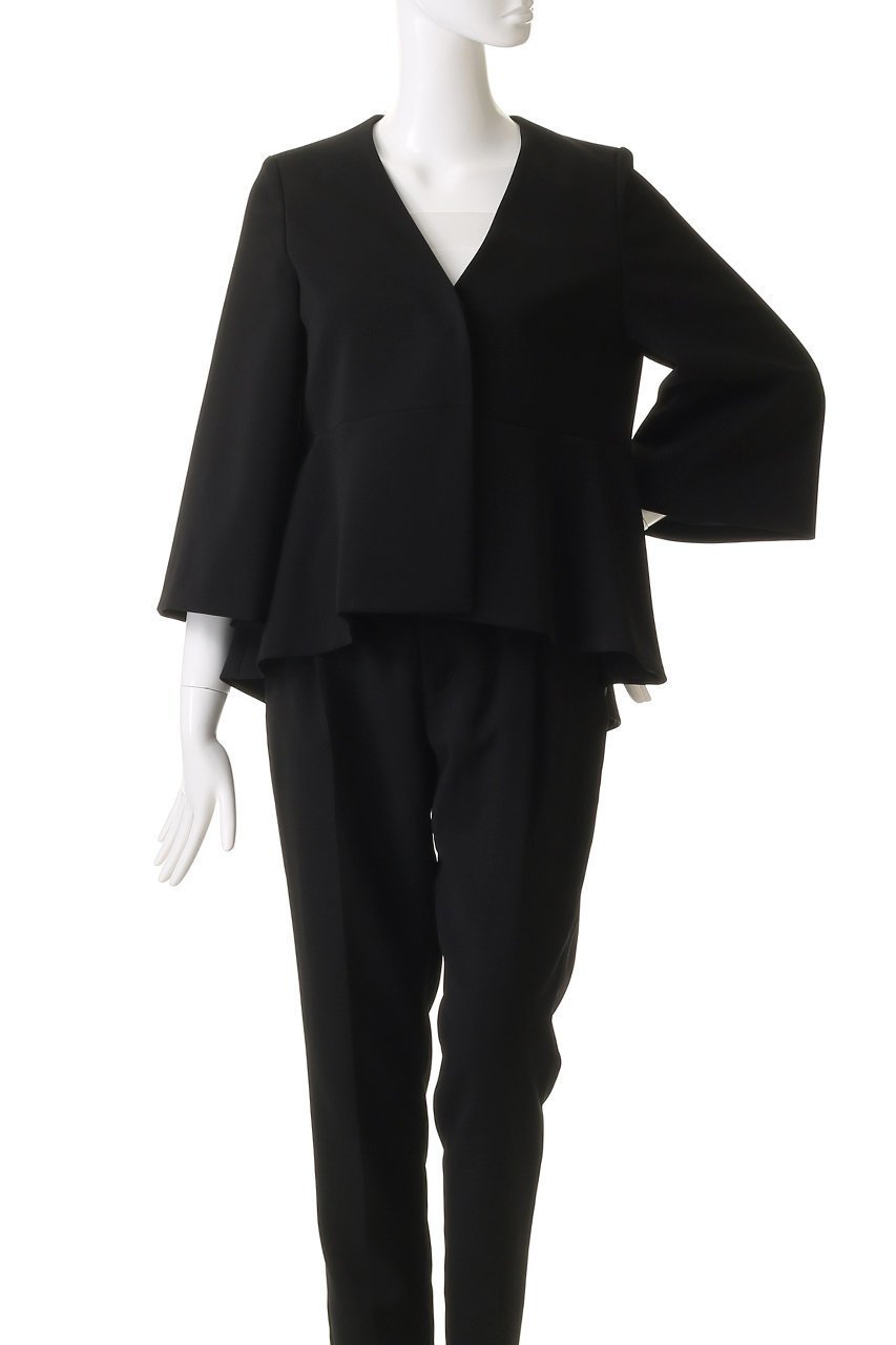 【ヒューエルミュージアム/hueLe Museum】の【hLM】ペプラムバージャケット 人気、トレンドファッション・服の通販 founy(ファニー) 　ファッション　Fashion　レディースファッション　Fashion for Women　アウター　Coat / Outerwear Collection　レディースジャケット・軽アウター　Jackets　エレガント 上品　Elegant　ジャケット　Jacket, Outerwear　フレア　Flare, Flared　ペプラム　Peplum, Flared Hem　other-2|ID: prp329100004926601 ipo3291000000036966524