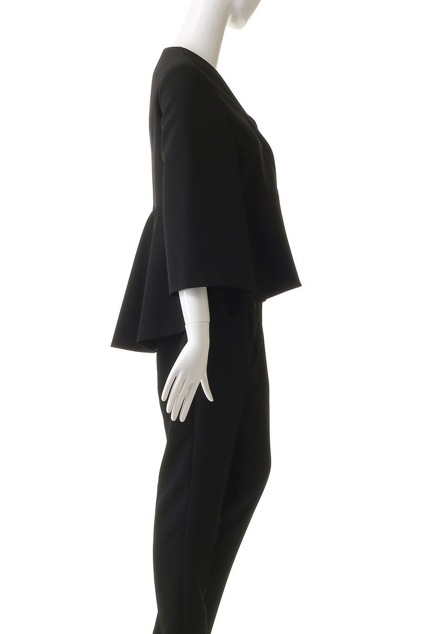 【ヒューエルミュージアム/hueLe Museum】の【hLM】ペプラムバージャケット 人気、トレンドファッション・服の通販 founy(ファニー) 　ファッション　Fashion　レディースファッション　Fashion for Women　アウター　Coat / Outerwear Collection　レディースジャケット・軽アウター　Jackets　エレガント 上品　Elegant　ジャケット　Jacket, Outerwear　フレア　Flare, Flared　ペプラム　Peplum, Flared Hem　other-3|ID: prp329100004926601 ipo3291000000036966525