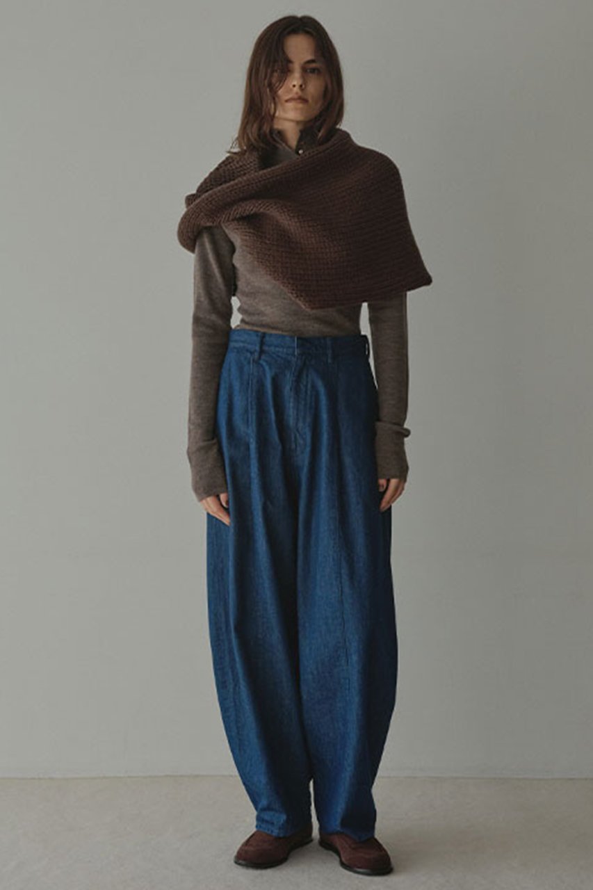 【エトレトウキョウ/ETRE TOKYO】のカーヴィータックデニムパンツ 人気、トレンドファッション・服の通販 founy(ファニー) 　ファッション　Fashion　レディースファッション　Fashion for Women　パンツ　Pants & Trousers　デニムパンツ・ジーンズ・美脚デニム　Denim Jeans & Pants　おすすめ　Recommended / Our Picks　ショート　Short, Short Length　スニーカー　Sneakers, Trainers　デニム　Denim, Jeans Material　バランス　Balance, Style Balance　フォルム　Silhouette, Form　フロント　Front, Front Design　ワイド　Wide, Wide Fit　日本製　Made In Japan　other-2|ID: prp329100004926603 ipo3291000000036966542