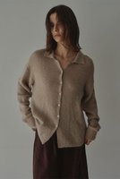 【エトレトウキョウ/ETRE TOKYO】のモヘヤニットシャツ 人気、トレンドファッション・服の通販 founy(ファニー) ファッション Fashion レディースファッション Fashion for Women トップス・カットソー Cut & Sew Tops ニット Knit Tops & Sweaters カーディガン・羽織り Layered Style Cardigans シャツ・ブラウス・オフィスカジュアル Elegant Blouses & Button-Ups おすすめ Recommended / Our Picks カーディガン Cardigan, Knitwear バランス Balance, Style Balance リラックス Relax, Relaxed Fit ロング Long, Long-Length ワイド Wide, Wide Fit 防寒 Cold Protection, Winter-Ready |ID:prp329100004926604