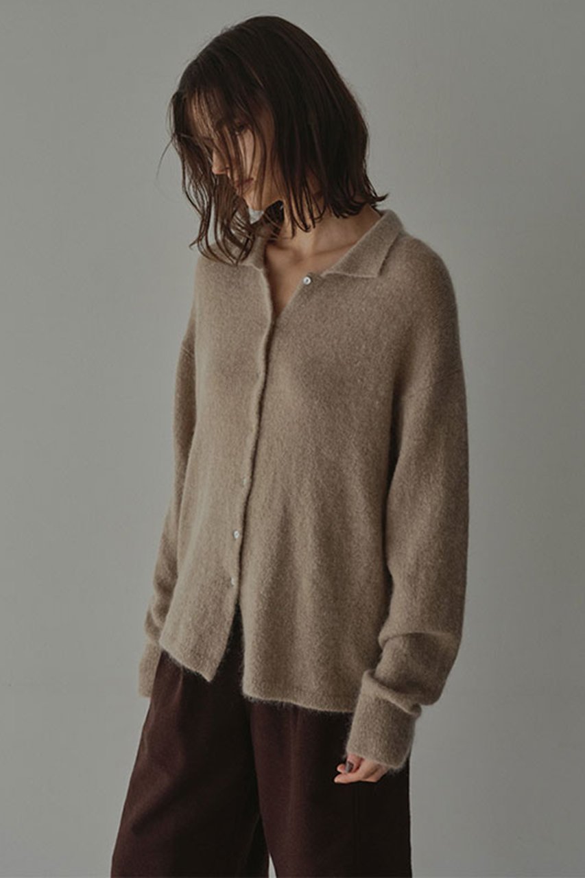 【エトレトウキョウ/ETRE TOKYO】のモヘヤニットシャツ 人気、トレンドファッション・服の通販 founy(ファニー) 　ファッション　Fashion　レディースファッション　Fashion for Women　トップス・カットソー　Cut & Sew Tops　ニット　Knit Tops & Sweaters　カーディガン・羽織り　Layered Style Cardigans　シャツ・ブラウス・オフィスカジュアル　Elegant Blouses & Button-Ups　おすすめ　Recommended / Our Picks　カーディガン　Cardigan, Knitwear　バランス　Balance, Style Balance　リラックス　Relax, Relaxed Fit　ロング　Long, Long-Length　ワイド　Wide, Wide Fit　防寒　Cold Protection, Winter-Ready　other-2|ID: prp329100004926604 ipo3291000000036966551