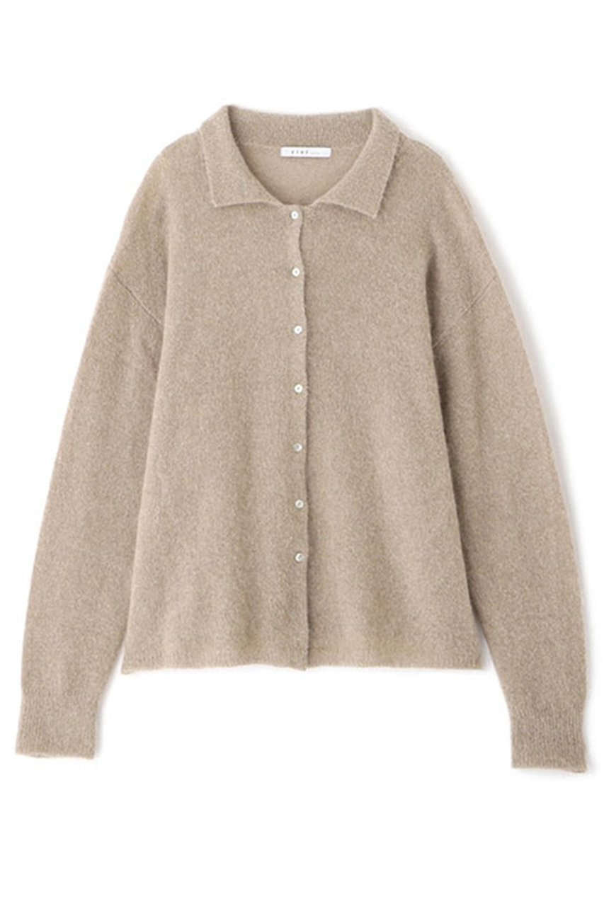 【エトレトウキョウ/ETRE TOKYO】のモヘヤニットシャツ 人気、トレンドファッション・服の通販 founy(ファニー) 　ファッション　Fashion　レディースファッション　Fashion for Women　トップス・カットソー　Cut & Sew Tops　ニット　Knit Tops & Sweaters　カーディガン・羽織り　Layered Style Cardigans　シャツ・ブラウス・オフィスカジュアル　Elegant Blouses & Button-Ups　おすすめ　Recommended / Our Picks　カーディガン　Cardigan, Knitwear　バランス　Balance, Style Balance　リラックス　Relax, Relaxed Fit　ロング　Long, Long-Length　ワイド　Wide, Wide Fit　防寒　Cold Protection, Winter-Ready　other-7|ID: prp329100004926604 ipo3291000000036966556