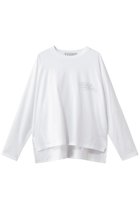 【サードマガジン/THIRD MAGAZINE】のスリーロゴロングスリーブT 人気、トレンドファッション・服の通販 founy(ファニー) ファッション Fashion レディースファッション Fashion for Women トップス・カットソー Cut & Sew Tops シャツ・ブラウス・オフィスカジュアル Elegant Blouses & Button-Ups ロングTシャツ・Tシャツ Longline T-Shirts & Tees カットソー・ベーシックTシャツ Cut-and-Sewn Tops / Stretch Tees & Basics スリーブ Sleeve, Long Sleeve / Short Sleeve ロング Long, Long-Length thumbnail ホワイト|ID: prp329100004926609 ipo3291000000036966594