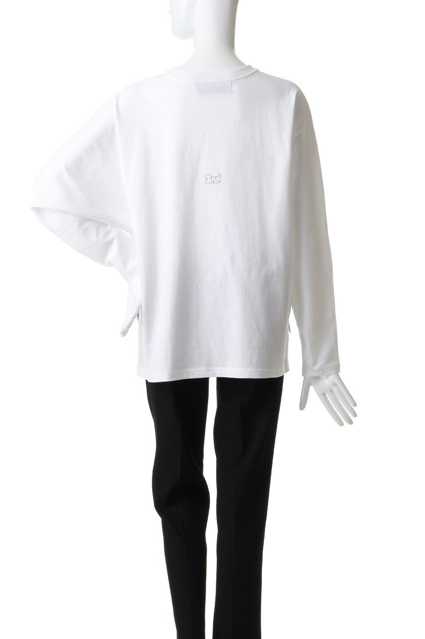 【サードマガジン/THIRD MAGAZINE】のスリーロゴロングスリーブT 人気、トレンドファッション・服の通販 founy(ファニー) 　ファッション　Fashion　レディースファッション　Fashion for Women　トップス・カットソー　Cut & Sew Tops　シャツ・ブラウス・オフィスカジュアル　Elegant Blouses & Button-Ups　ロングTシャツ・Tシャツ　Longline T-Shirts & Tees　カットソー・ベーシックTシャツ　Cut-and-Sewn Tops / Stretch Tees & Basics　スリーブ　Sleeve, Long Sleeve / Short Sleeve　ロング　Long, Long-Length　other-4|ID: prp329100004926609 ipo3291000000036966597