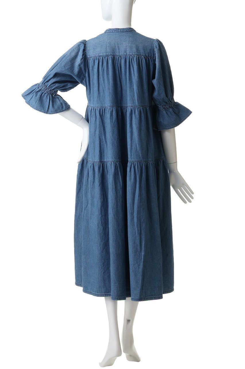 【ヘルシーデニム/Healthy Denim】のPapaya デニムワンピース 人気、トレンドファッション・服の通販 founy(ファニー) 　ファッション　Fashion　レディースファッション　Fashion for Women　ワンピース　Dresses　チュニック　Tunic Tops & Dresses　スリーブ　Sleeve, Long Sleeve / Short Sleeve　チュニック　Tunic, Long Top　デニム　Denim, Jeans Material　リゾート　Resort, Vacation Style　other-4|ID: prp329100004926619 ipo3291000000036966664