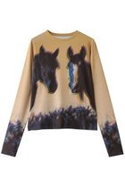 【メゾンスペシャル/MAISON SPECIAL】のTwin Horse Skin Top/ツインホーススキントップ 人気、トレンドファッション・服の通販 founy(ファニー) ファッション Fashion レディースファッション Fashion for Women トップス・カットソー Cut & Sew Tops シャツ・ブラウス・オフィスカジュアル Elegant Blouses & Button-Ups ロングTシャツ・Tシャツ Longline T-Shirts & Tees カットソー・ベーシックTシャツ Cut-and-Sewn Tops / Stretch Tees & Basics インナー Innerwear スリーブ Sleeve, Long Sleeve / Short Sleeve フィット Fit, Slim Fit プリント Print, Printed Pattern ロング Long, Long-Length thumbnail BGE(ベージュ)|ID: prp329100004926622 ipo3291000000036966681