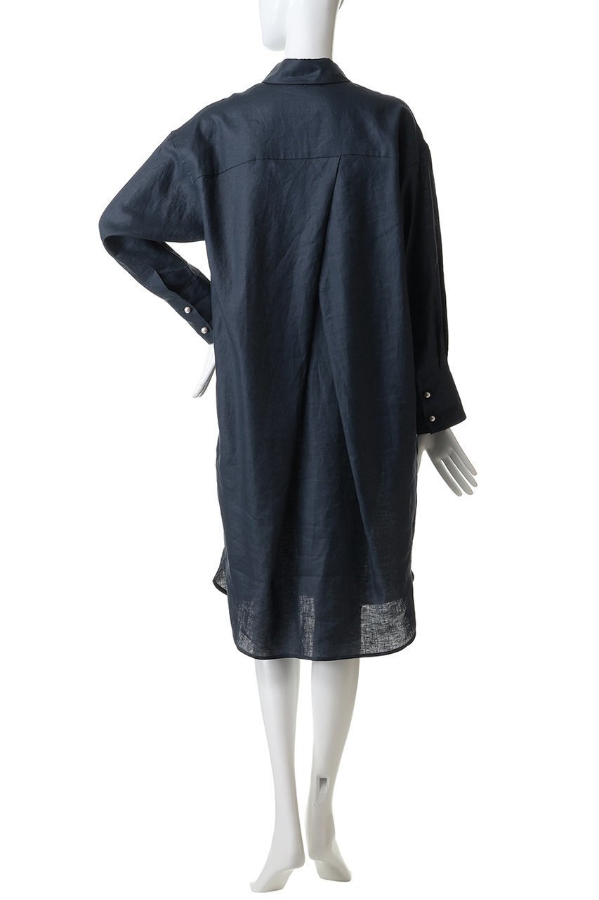 【マディソンブルー/MADISONBLUE】のOVERSIZED SPLIT TUCK OP LINEN リネンオーバーサイズタックワンピース 人気、トレンドファッション・服の通販 founy(ファニー) 　ファッション　Fashion　レディースファッション　Fashion for Women　ワンピース　Dresses　チュニック　Tunic Tops & Dresses　チュニック　Tunic, Long Top　リネン　Linen, Linen Fabric　再入荷　Restock / Back in Stock　羽織　Haori, Light Jacket　other-4|ID: prp329100004926638 ipo3291000000036966812