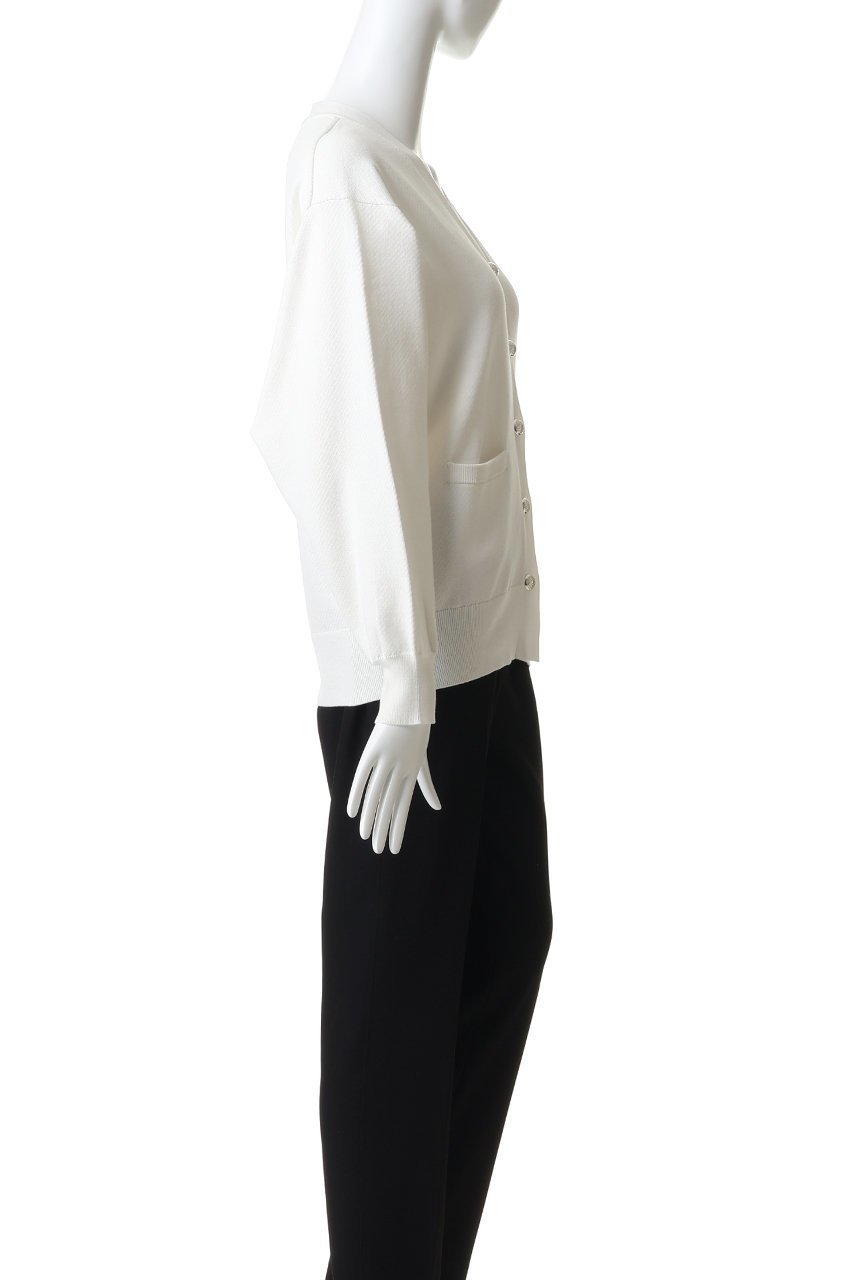 【アルアバイル/allureville】のコットンインレードルマンSL カーディガン 人気、トレンドファッション・服の通販 founy(ファニー) 　ファッション　Fashion　レディースファッション　Fashion for Women　トップス・カットソー　Cut & Sew Tops　ニット　Knit Tops & Sweaters　カーディガン・羽織り　Layered Style Cardigans　カーディガン　Cardigan, Knitwear　スマート　Smart, Elegant　再入荷　Restock / Back in Stock　other-3|ID: prp329100004926642 ipo3291000000036966847