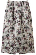 【デパリエ/DEPAREILLE】のフラワージャカードスカート 人気、トレンドファッション・服の通販 founy(ファニー) ファッション Fashion レディースファッション Fashion for Women スカート Skirts ロングスカート Long Skirts / Maxi & Midi Skirts ジャカード／ジャガード Jacquard, Woven Pattern ジュエリー Jewelry, Accessories スリット Slit, Slit Detail フラワー Flower, Floral プリント Print, Printed Pattern ロング Long, Long-Length thumbnail ホワイト|ID: prp329100004926647 ipo3291000000036966888