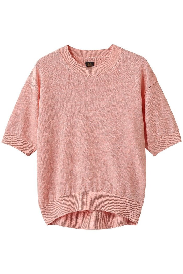 【バトナー/BATONER】のウォッシュドハイカウン リネン クルーネック ショートスリーブニットプルオーバー インテリア・キッズ・メンズ・レディースファッション・服の通販 founy(ファニー) https://founy.com/ ファッション Fashion レディースファッション Fashion for Women トップス・カットソー Cut & Sew Tops ニット Knit Tops & Sweaters カジュアルプルオーバー・ニットトップス Pullovers & Knit Tops / Casual Pullovers なめらか Smooth, Silky Texture リネン Linen, Linen Fabric |ID: prp329100004926651 ipo3291000000036966918