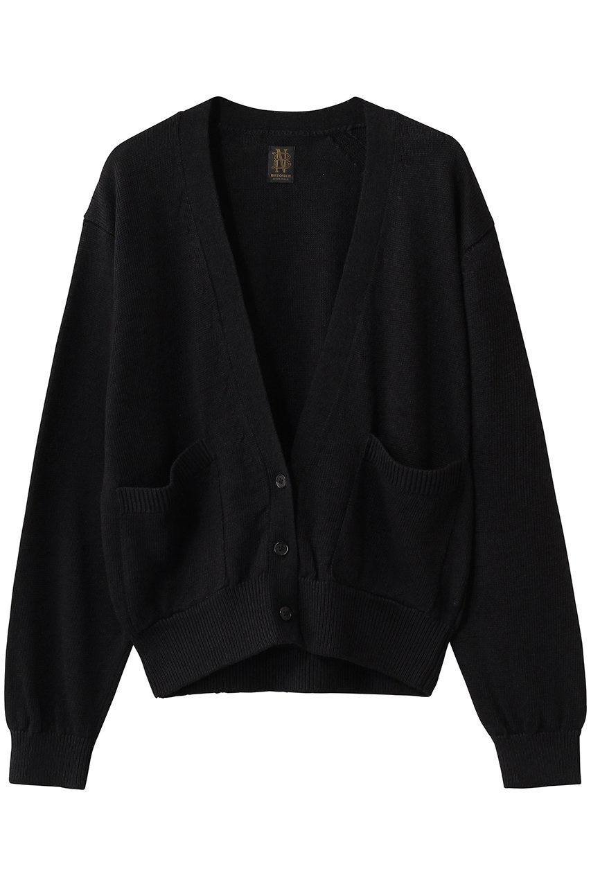 【バトナー/BATONER】のウォッシュドハイカウントリネン Vネックニットカーディガン インテリア・キッズ・メンズ・レディースファッション・服の通販 founy(ファニー) 　ファッション　Fashion　レディースファッション　Fashion for Women　トップス・カットソー　Cut & Sew Tops　ニット　Knit Tops & Sweaters　カーディガン・羽織り　Layered Style Cardigans　Vネックトップス　V-Neck Tops / V-Cut Neckline Shirts　なめらか　Smooth, Silky Texture　カーディガン　Cardigan, Knitwear　リネン　Linen, Linen Fabric　ブラック|ID: prp329100004926652 ipo3291000000036966927
