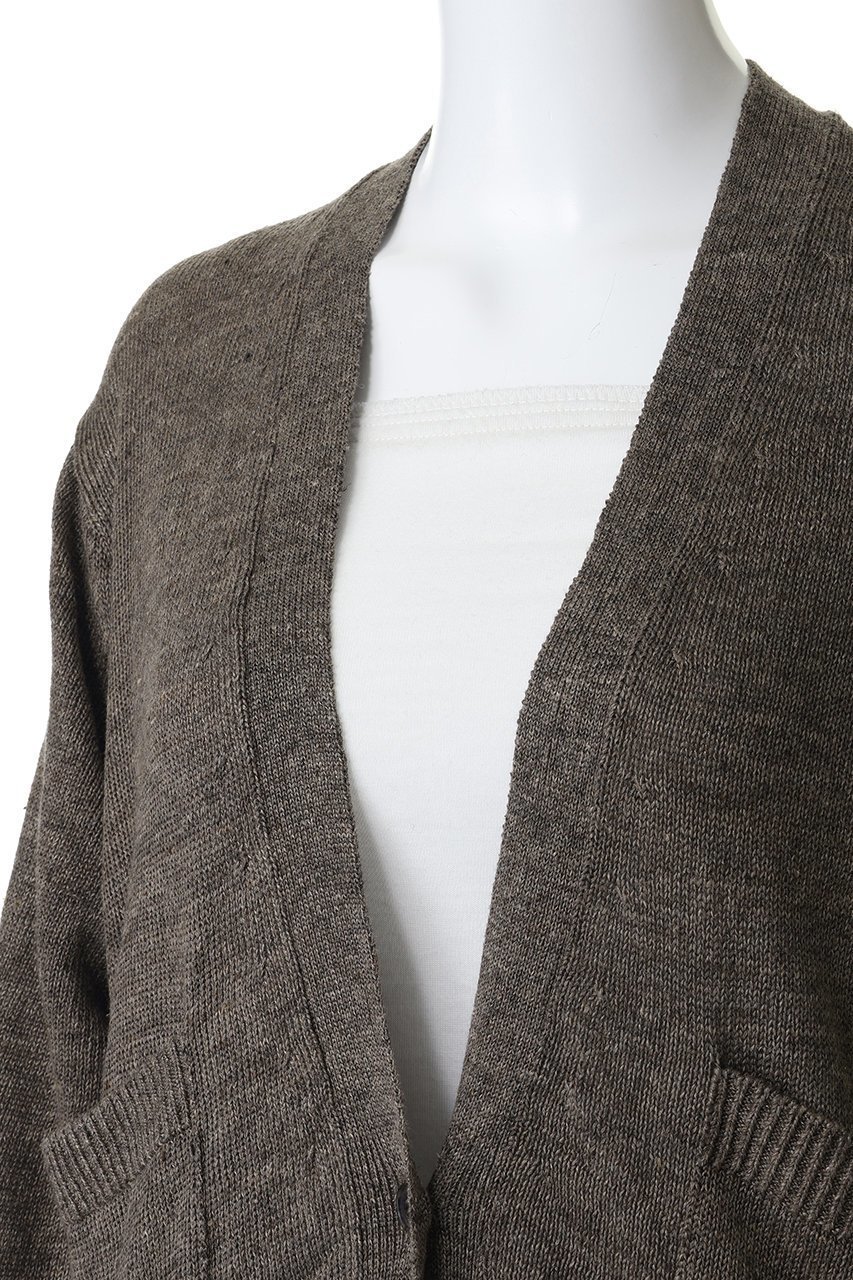 【バトナー/BATONER】のウォッシュドハイカウントリネン Vネックニットカーディガン 人気、トレンドファッション・服の通販 founy(ファニー) 　ファッション　Fashion　レディースファッション　Fashion for Women　トップス・カットソー　Cut & Sew Tops　ニット　Knit Tops & Sweaters　カーディガン・羽織り　Layered Style Cardigans　Vネックトップス　V-Neck Tops / V-Cut Neckline Shirts　なめらか　Smooth, Silky Texture　カーディガン　Cardigan, Knitwear　リネン　Linen, Linen Fabric　other-5|ID: prp329100004926652 ipo3291000000036966931