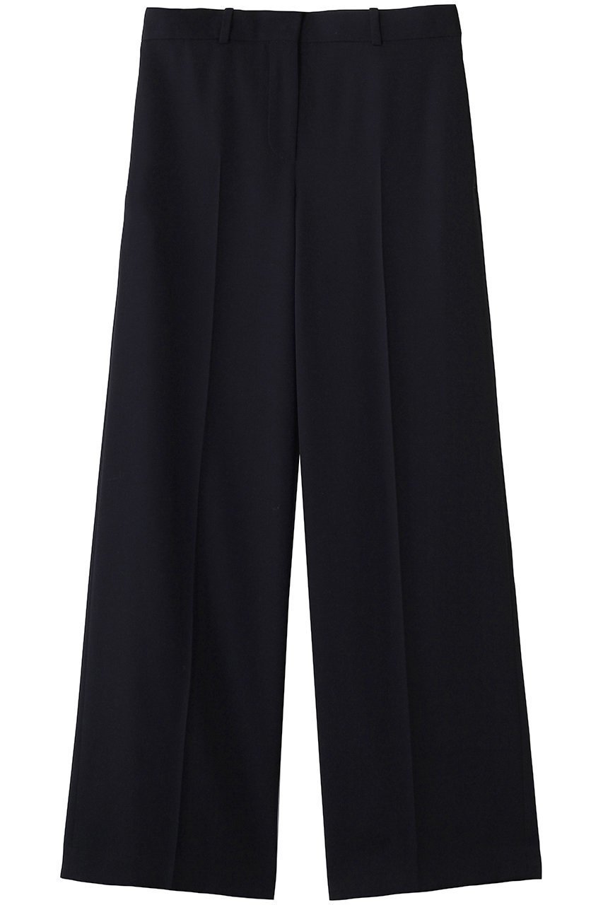 【ザ ロウ/THE ROW】のDENDER PANT インテリア・キッズ・メンズ・レディースファッション・服の通販 founy(ファニー) 　ファッション　Fashion　レディースファッション　Fashion for Women　パンツ　Pants & Trousers　なめらか　Smooth, Silky Texture　シルク　Silk, 100% Silk　センター　Center, Center Line　フロント　Front, Front Design　マニッシュ　Mannish, Boyish　ダークネイビー|ID: prp329100004926659 ipo3291000000036966974