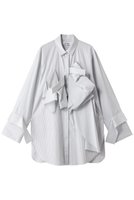 【エンフォルド/ENFOLD】のRECONSTRUCTION SHIRT 人気、トレンドファッション・服の通販 founy(ファニー) ファッション Fashion レディースファッション Fashion for Women トップス・カットソー Cut & Sew Tops シャツ・ブラウス・オフィスカジュアル Elegant Blouses & Button-Ups おすすめ Recommended / Our Picks シェイプ Shape, Slim Fit ストレート Straight, Straight Cut スリーブ Sleeve, Long Sleeve / Short Sleeve ブロード Broadcloth, Fine Cotton ロング Long, Long-Length |ID:prp329100004926670