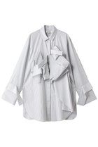 【エンフォルド/ENFOLD】のRECONSTRUCTION SHIRT 人気、トレンドファッション・服の通販 founy(ファニー) ファッション Fashion レディースファッション Fashion for Women トップス・カットソー Cut & Sew Tops シャツ・ブラウス・オフィスカジュアル Elegant Blouses & Button-Ups おすすめ Recommended / Our Picks シェイプ Shape, Slim Fit ストレート Straight, Straight Cut スリーブ Sleeve, Long Sleeve / Short Sleeve ブロード Broadcloth, Fine Cotton ロング Long, Long-Length thumbnail ホワイト|ID: prp329100004926670 ipo3291000000036967045