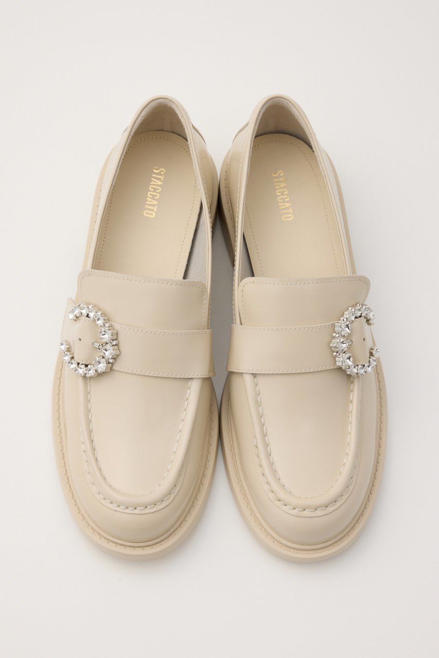 【スタッカート/STACCATO】のムーンソフトライトローファー 人気、トレンドファッション・服の通販 founy(ファニー) 　ファッション　Fashion　レディースファッション　Fashion for Women　エレガント 上品　Elegant　シューズ　Shoes, Footwear　ストーン　Stone, Gem-Like　フラット　Flat, Flat Shoes　other-2|ID: prp329100004926675 ipo3291000000036967093