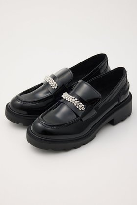 【スタッカート/STACCATO】のビジューストーンタンクソールローファー 人気、トレンドファッション・服の通販 founy(ファニー) ファッション Fashion レディースファッション Fashion for Women エレガント 上品 Elegant シューズ Shoes, Footwear ストーン Stone, Gem-Like フラット Flat, Flat Shoes 人気 Popular, Best Seller 軽量 Lightweight, Ultra Light |ID:prp329100004926676