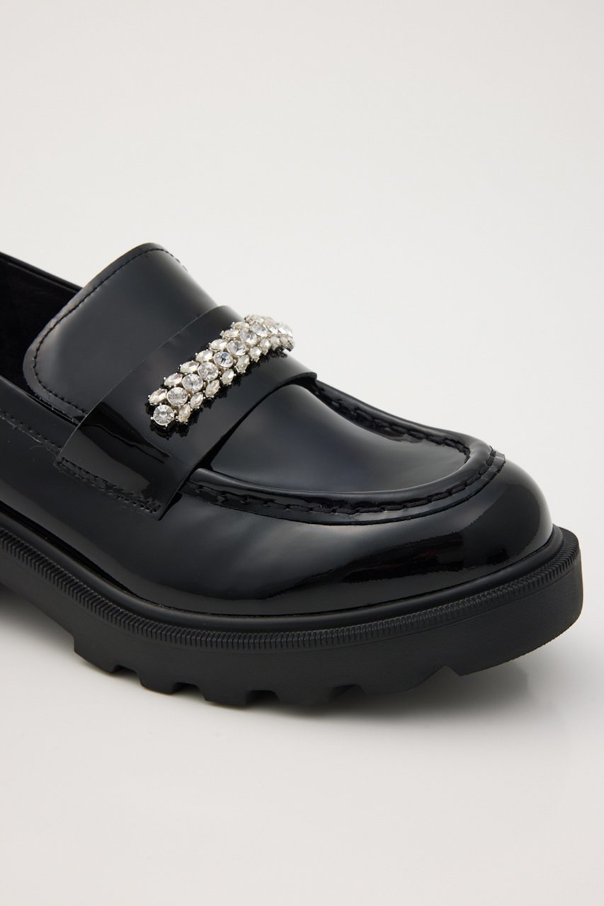 【スタッカート/STACCATO】のビジューストーンタンクソールローファー 人気、トレンドファッション・服の通販 founy(ファニー) 　ファッション　Fashion　レディースファッション　Fashion for Women　エレガント 上品　Elegant　シューズ　Shoes, Footwear　ストーン　Stone, Gem-Like　フラット　Flat, Flat Shoes　人気　Popular, Best Seller　軽量　Lightweight, Ultra Light　other-6|ID: prp329100004926676 ipo3291000000036967106