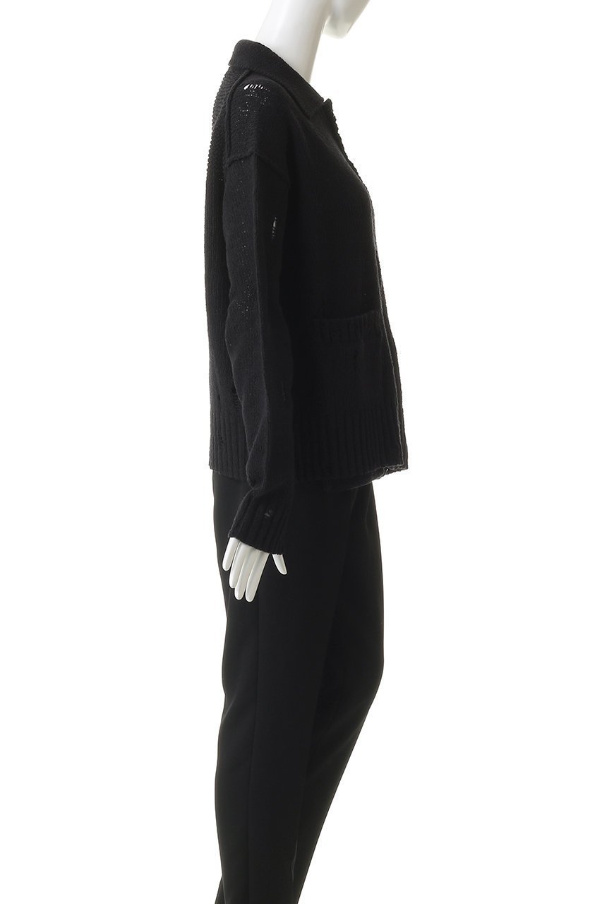 【メゾンスペシャル/MAISON SPECIAL】の【UNISEX】襟付きダメージニット カーディガン 人気、トレンドファッション・服の通販 founy(ファニー) 　ファッション　Fashion　レディースファッション　Fashion for Women　トップス・カットソー　Cut & Sew Tops　ニット　Knit Tops & Sweaters　カーディガン・羽織り　Layered Style Cardigans　ユニセックス　Unisex, Genderless　カーディガン　Cardigan, Knitwear　ダメージ　Distressed, Destroyed　other-3|ID: prp329100004926678 ipo3291000000036967122