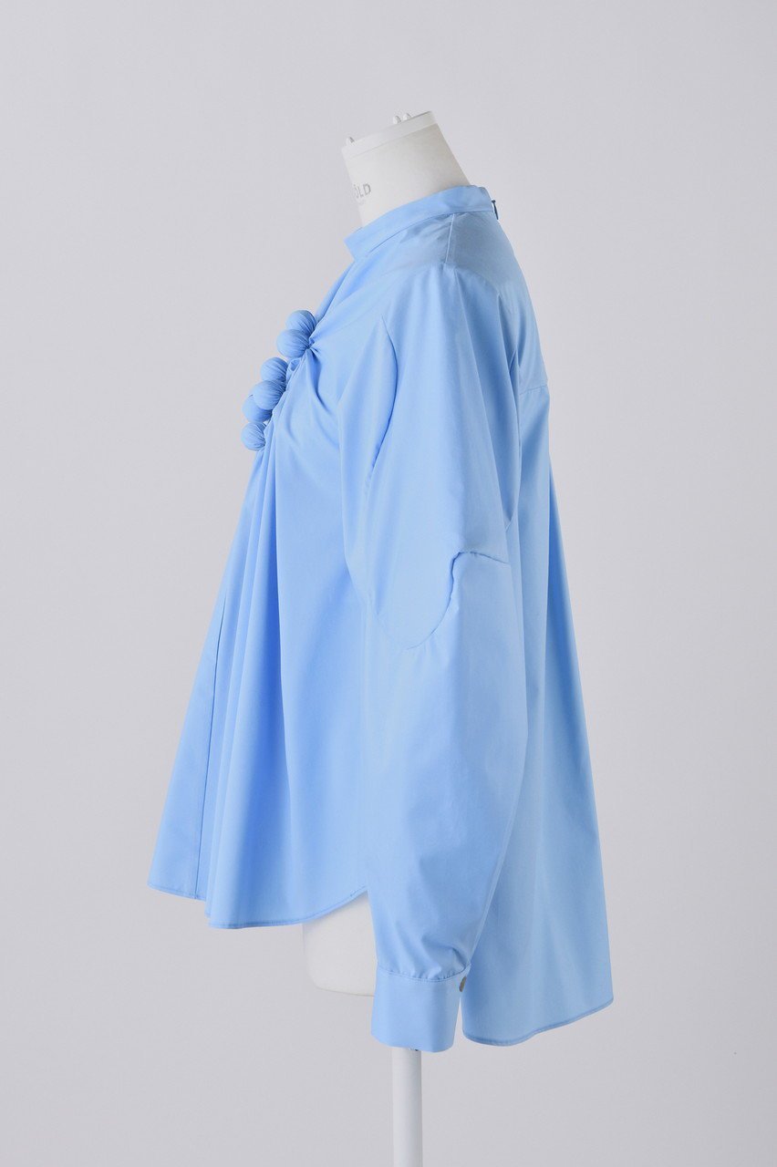 【エンフォルド/ENFOLD】のC/PEブロード ボコボコ BL/ブラウス 人気、トレンドファッション・服の通販 founy(ファニー) 　ファッション　Fashion　レディースファッション　Fashion for Women　トップス・カットソー　Cut & Sew Tops　シャツ・ブラウス・オフィスカジュアル　Elegant Blouses & Button-Ups　おすすめ　Recommended / Our Picks　コレクション　Collection, Seasonal Line　スリーブ　Sleeve, Long Sleeve / Short Sleeve　ブロード　Broadcloth, Fine Cotton　ロング　Long, Long-Length　other-2|ID: prp329100004926694 ipo3291000000036967236