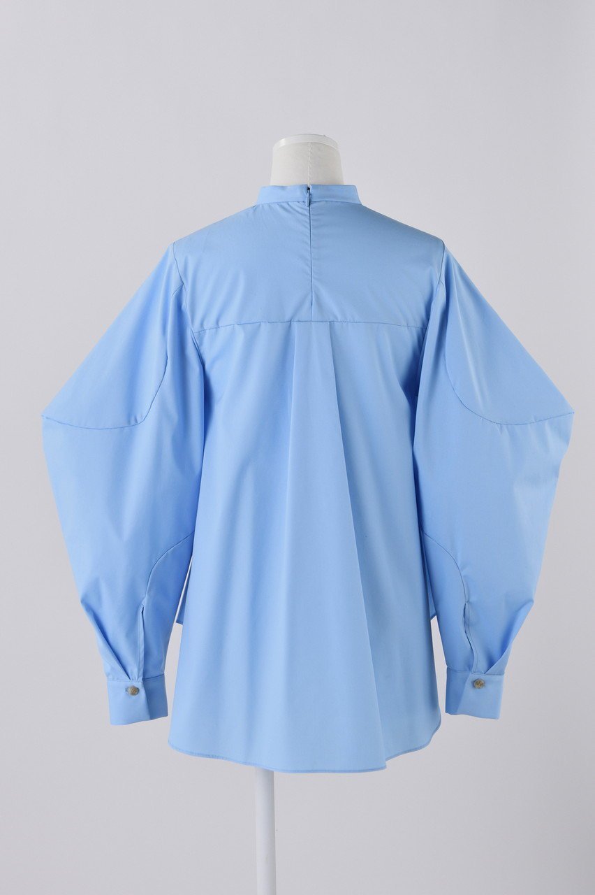 【エンフォルド/ENFOLD】のC/PEブロード ボコボコ BL/ブラウス 人気、トレンドファッション・服の通販 founy(ファニー) 　ファッション　Fashion　レディースファッション　Fashion for Women　トップス・カットソー　Cut & Sew Tops　シャツ・ブラウス・オフィスカジュアル　Elegant Blouses & Button-Ups　おすすめ　Recommended / Our Picks　コレクション　Collection, Seasonal Line　スリーブ　Sleeve, Long Sleeve / Short Sleeve　ブロード　Broadcloth, Fine Cotton　ロング　Long, Long-Length　other-3|ID: prp329100004926694 ipo3291000000036967237