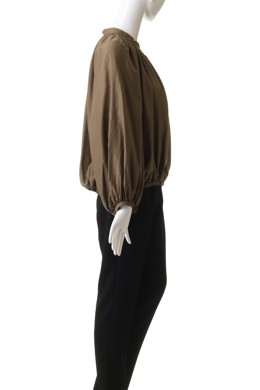 【ガリャルダガランテ/GALLARDAGALANTE】の【HERITANOVUM】ギャザーラグランブラウス 人気、トレンドファッション・服の通販 founy(ファニー) 　ファッション　Fashion　レディースファッション　Fashion for Women　トップス・カットソー　Cut & Sew Tops　シャツ・ブラウス・オフィスカジュアル　Elegant Blouses & Button-Ups　ギャザー　Gathered, Ruffled　スリーブ　Sleeve, Long Sleeve / Short Sleeve　トレンド　Trend, Trending Now　バルーン　Balloon, Balloon Silhouette　ロング　Long, Long-Length　other-3|ID: prp329100004926698 ipo3291000000036967264