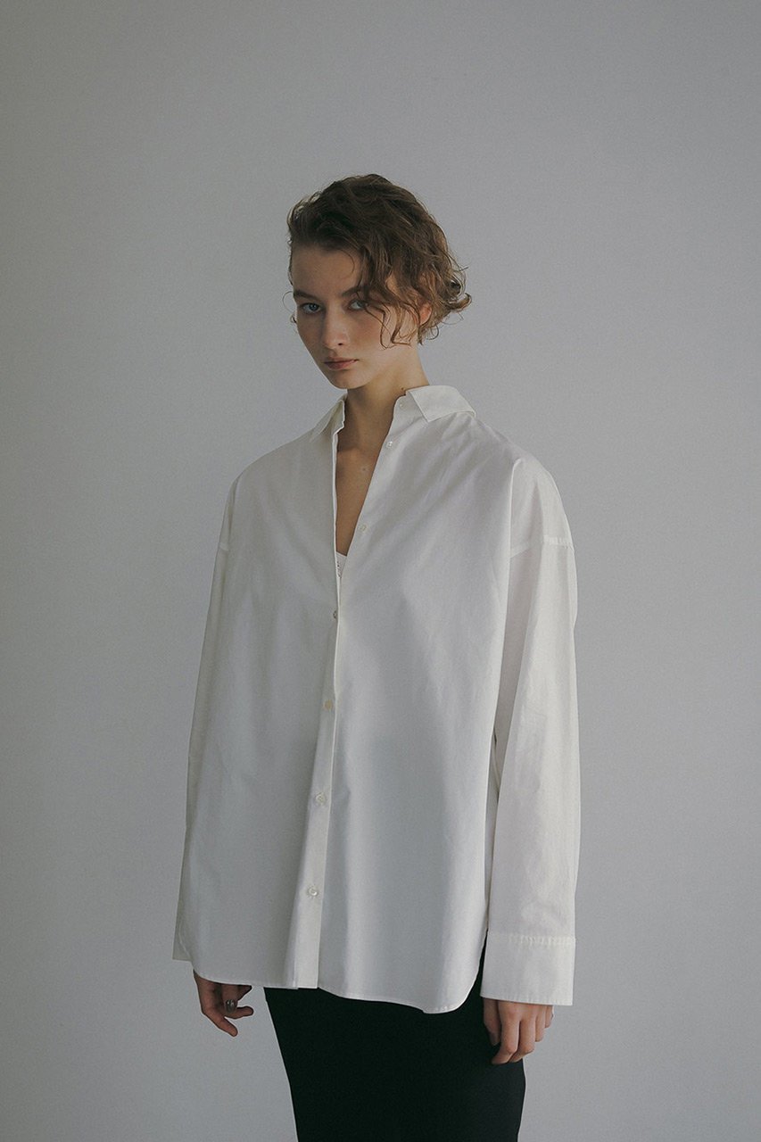 【ハー/HER.】のコットンオーバーシャツ 人気、トレンドファッション・服の通販 founy(ファニー) 　ファッション　Fashion　レディースファッション　Fashion for Women　トップス・カットソー　Cut & Sew Tops　シャツ・ブラウス・オフィスカジュアル　Elegant Blouses & Button-Ups　スリーブ　Sleeve, Long Sleeve / Short Sleeve　ベーシック　Basic, Essential　ロング　Long, Long-Length　ワッシャー　Washer, Crinkled Finish　other-6|ID: prp329100004926702 ipo3291000000036967294