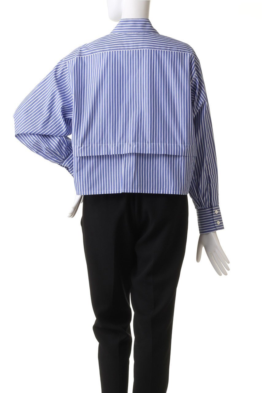 【プルミエ アロンディスモン/1er Arrondissement】の【STUMBLY】ファーコンビネーションクロップドシャツ 人気、トレンドファッション・服の通販 founy(ファニー) 　ファッション　Fashion　レディースファッション　Fashion for Women　トップス・カットソー　Cut & Sew Tops　シャツ・ブラウス・オフィスカジュアル　Elegant Blouses & Button-Ups　クロップド　Cropped, Short Length　スリーブ　Sleeve, Long Sleeve / Short Sleeve　トレンド　Trend, Trending Now　ボトム　Bottoms, Lower Wear　ロング　Long, Long-Length　ワイド　Wide, Wide Fit　other-6|ID: prp329100004926705 ipo3291000000036967316