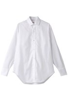 【バウト/BOWTE】のセミ スプレッド カラーシャツ 人気、トレンドファッション・服の通販 founy(ファニー) ファッション Fashion レディースファッション Fashion for Women トップス・カットソー Cut & Sew Tops シャツ・ブラウス・オフィスカジュアル Elegant Blouses & Button-Ups ジャケット Jacket, Outerwear スリーブ Sleeve, Long Sleeve / Short Sleeve ロング Long, Long-Length エレガント 上品 Elegant thumbnail ホワイト|ID: prp329100004926716 ipo3291000000036967398