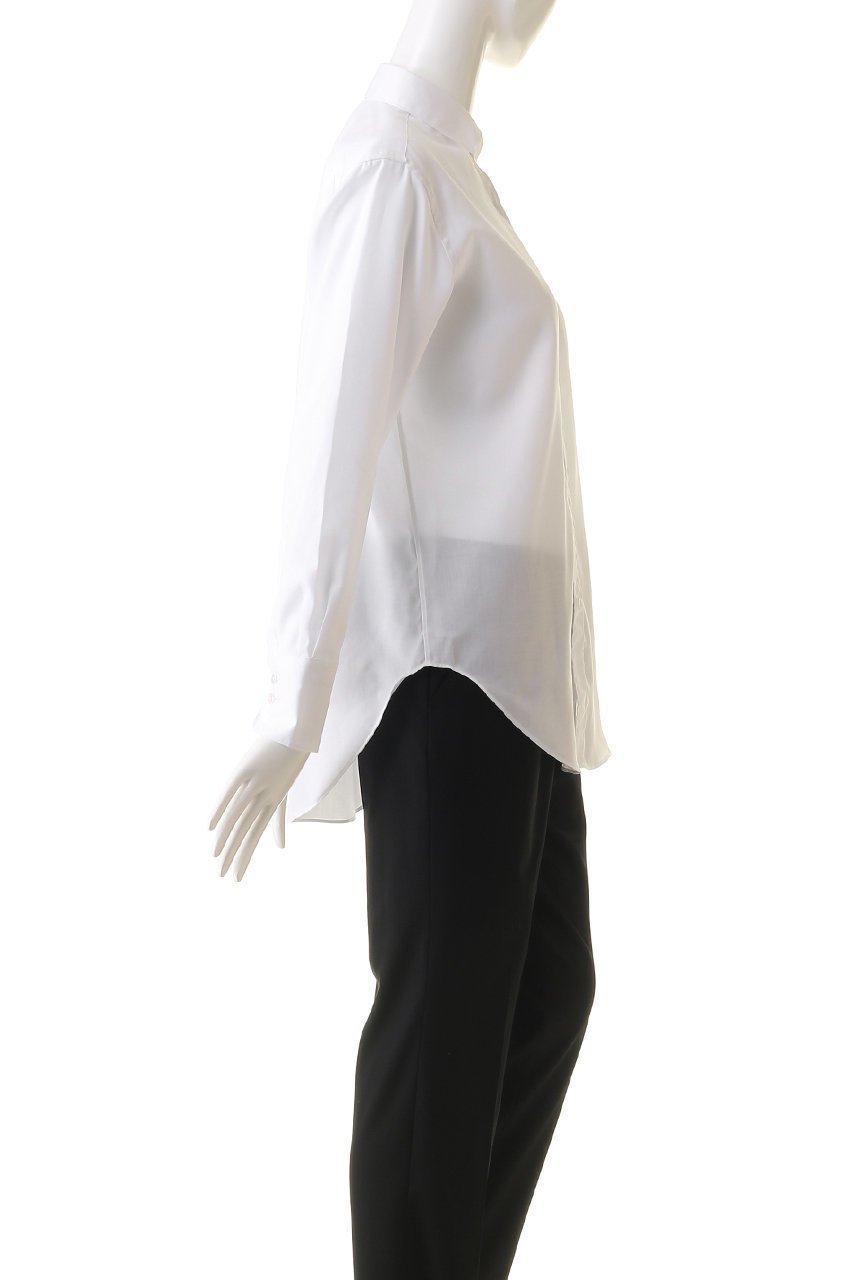 【バウト/BOWTE】のセミ スプレッド カラーシャツ 人気、トレンドファッション・服の通販 founy(ファニー) 　ファッション　Fashion　レディースファッション　Fashion for Women　トップス・カットソー　Cut & Sew Tops　シャツ・ブラウス・オフィスカジュアル　Elegant Blouses & Button-Ups　ジャケット　Jacket, Outerwear　スリーブ　Sleeve, Long Sleeve / Short Sleeve　ロング　Long, Long-Length　エレガント 上品　Elegant　other-3|ID: prp329100004926716 ipo3291000000036967400