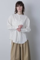 【ヒューエルミュージアム/hueLe Museum】の【hLM】ポリヴィスコースツイルブラウス 人気、トレンドファッション・服の通販 founy(ファニー) ファッション Fashion レディースファッション Fashion for Women トップス・カットソー Cut & Sew Tops シャツ・ブラウス・オフィスカジュアル Elegant Blouses & Button-Ups スリーブ Sleeve, Long Sleeve / Short Sleeve ドレープ Drape, Draping Fabric ペプラム Peplum, Flared Hem ロング Long, Long-Length thumbnail ホワイト|ID: prp329100004926727 ipo3291000000036967468