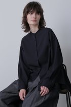 【ヒューエルミュージアム/hueLe Museum】の【hLM】ポリヴィスコースツイルブラウス 人気、トレンドファッション・服の通販 founy(ファニー) ファッション Fashion レディースファッション Fashion for Women トップス・カットソー Cut & Sew Tops シャツ・ブラウス・オフィスカジュアル Elegant Blouses & Button-Ups スリーブ Sleeve, Long Sleeve / Short Sleeve ドレープ Drape, Draping Fabric ペプラム Peplum, Flared Hem ロング Long, Long-Length thumbnail ネイビー|ID: prp329100004926727 ipo3291000000036967469