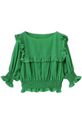 【マルティニーク/martinique】の【CURRENTAGE】ピースダイイングキュプラブラウス 人気、トレンドファッション・服の通販 founy(ファニー) ファッション Fashion レディースファッション Fashion for Women トップス・カットソー Cut & Sew Tops シャツ・ブラウス・オフィスカジュアル Elegant Blouses & Button-Ups キュプラ Cupro, Eco Fabric ショート Short, Short Length スリーブ Sleeve, Long Sleeve / Short Sleeve フリル Frill, Ruffle 夏 Summer 春 Spring S/S・春夏 SS, Spring/Summer, Warm Season |ID:prp329100004926733