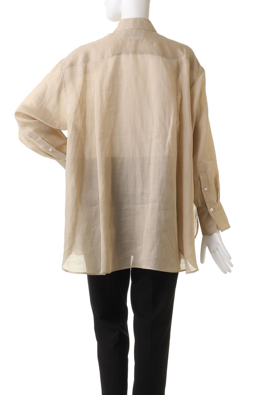 【デパリエ/DEPAREILLE】のシアーラミーシャツ 人気、トレンドファッション・服の通販 founy(ファニー) 　ファッション　Fashion　レディースファッション　Fashion for Women　トップス・カットソー　Cut & Sew Tops　シャツ・ブラウス・オフィスカジュアル　Elegant Blouses & Button-Ups　インナー　Innerwear　シアー　Sheer, See-Through　ショート　Short, Short Length　スリット　Slit, Slit Detail　スリーブ　Sleeve, Long Sleeve / Short Sleeve　ファブリック　Fabric, Textile　夏　Summer　other-4|ID: prp329100004926760 ipo3291000000036967731