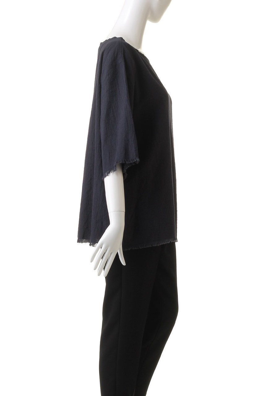 【ガリャルダガランテ/GALLARDAGALANTE】のコットンリネンオーバーブラウス 人気、トレンドファッション・服の通販 founy(ファニー) 　ファッション　Fashion　レディースファッション　Fashion for Women　トップス・カットソー　Cut & Sew Tops　シャツ・ブラウス・オフィスカジュアル　Elegant Blouses & Button-Ups　ショート　Short, Short Length　スリーブ　Sleeve, Long Sleeve / Short Sleeve　フリンジ　Fringe, Tassel　リネン　Linen, Linen Fabric　other-3|ID: prp329100004926766 ipo3291000000036967765