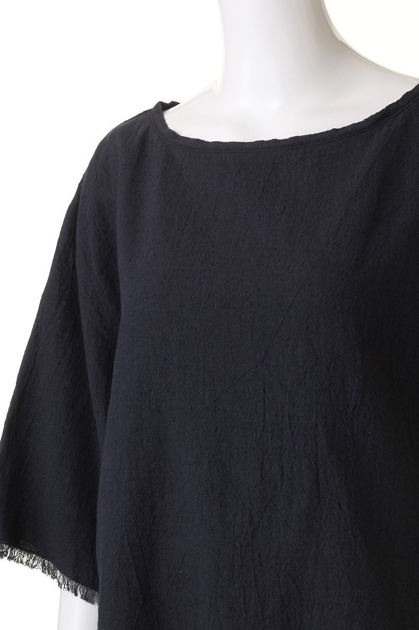 【ガリャルダガランテ/GALLARDAGALANTE】のコットンリネンオーバーブラウス 人気、トレンドファッション・服の通販 founy(ファニー) 　ファッション　Fashion　レディースファッション　Fashion for Women　トップス・カットソー　Cut & Sew Tops　シャツ・ブラウス・オフィスカジュアル　Elegant Blouses & Button-Ups　ショート　Short, Short Length　スリーブ　Sleeve, Long Sleeve / Short Sleeve　フリンジ　Fringe, Tassel　リネン　Linen, Linen Fabric　other-5|ID: prp329100004926766 ipo3291000000036967767