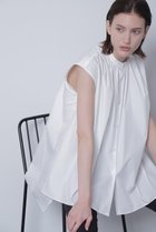 【ヒューエルミュージアム/hueLe Museum】の【hLM】80/1 CPタイプライター 人気、トレンドファッション・服の通販 founy(ファニー) ファッション Fashion レディースファッション Fashion for Women トップス・カットソー Cut & Sew Tops キャミソール&ノースリーブ Camisoles & Sleeveless Tops シャツ・ブラウス・オフィスカジュアル Elegant Blouses & Button-Ups カッティング Cutting Detail タイプライター Typewriter Fabric, Crisp Cotton ノースリーブ Sleeveless, No-Sleeve thumbnail ホワイト|ID: prp329100004926768 ipo3291000000036967777